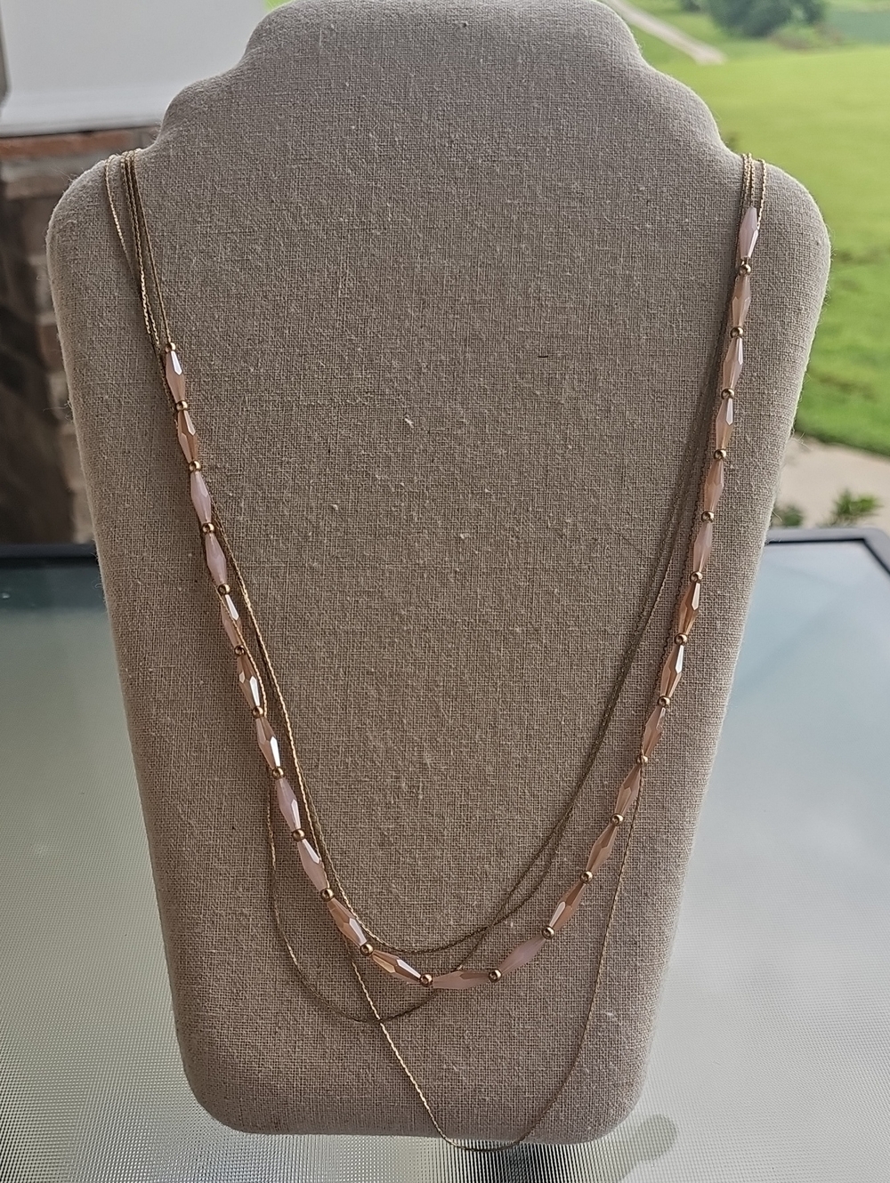 NIB Plunder 4 String Long NECKLACE